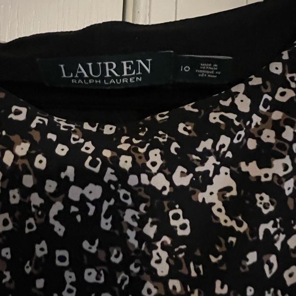 Ralph Lauren black/pattern dress: worn twice - Picture 4 of 4